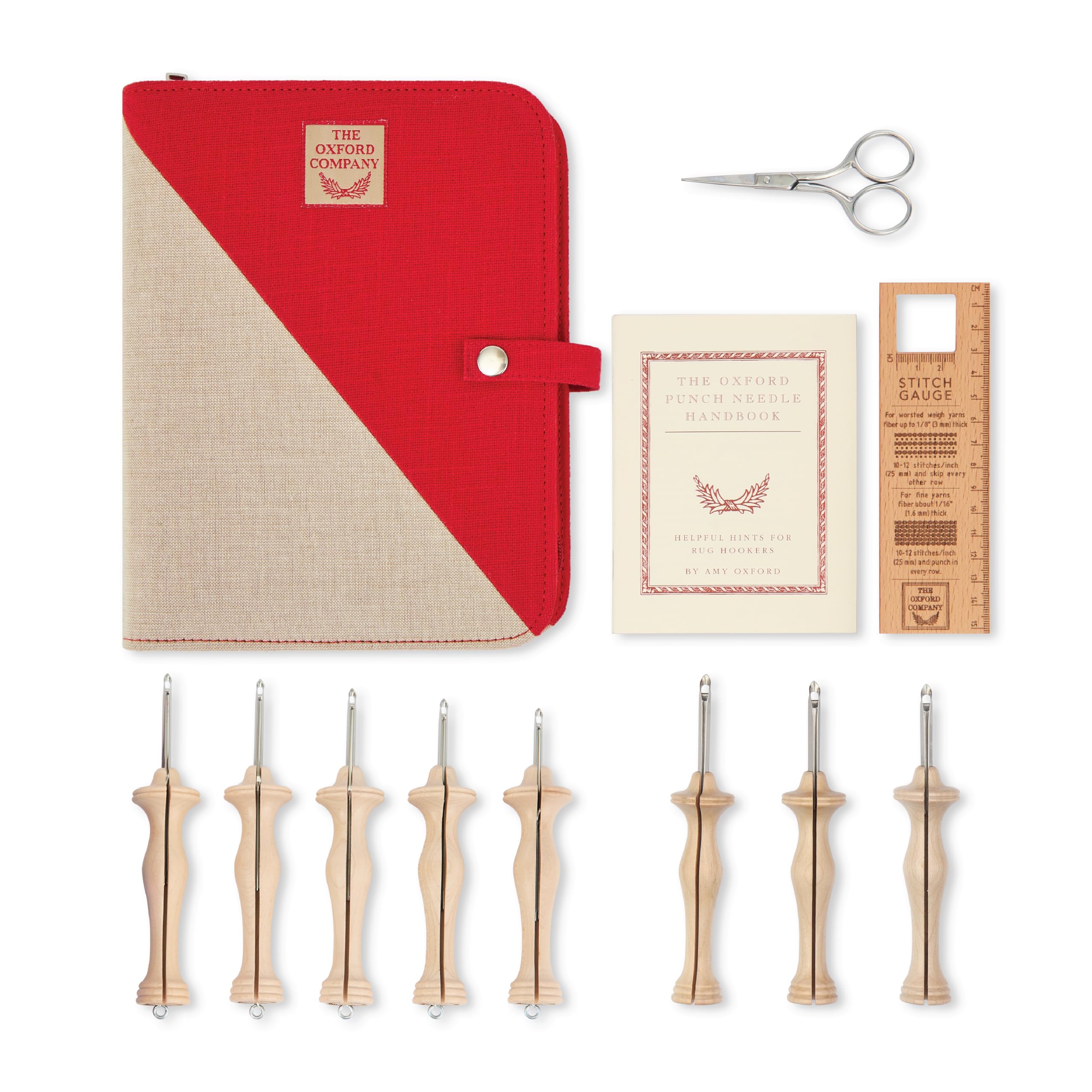 Amazon.com: The Oxford Punch Needle Complete Set - 8 Sizes